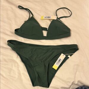 Summersalt Olive Green Bikini Set